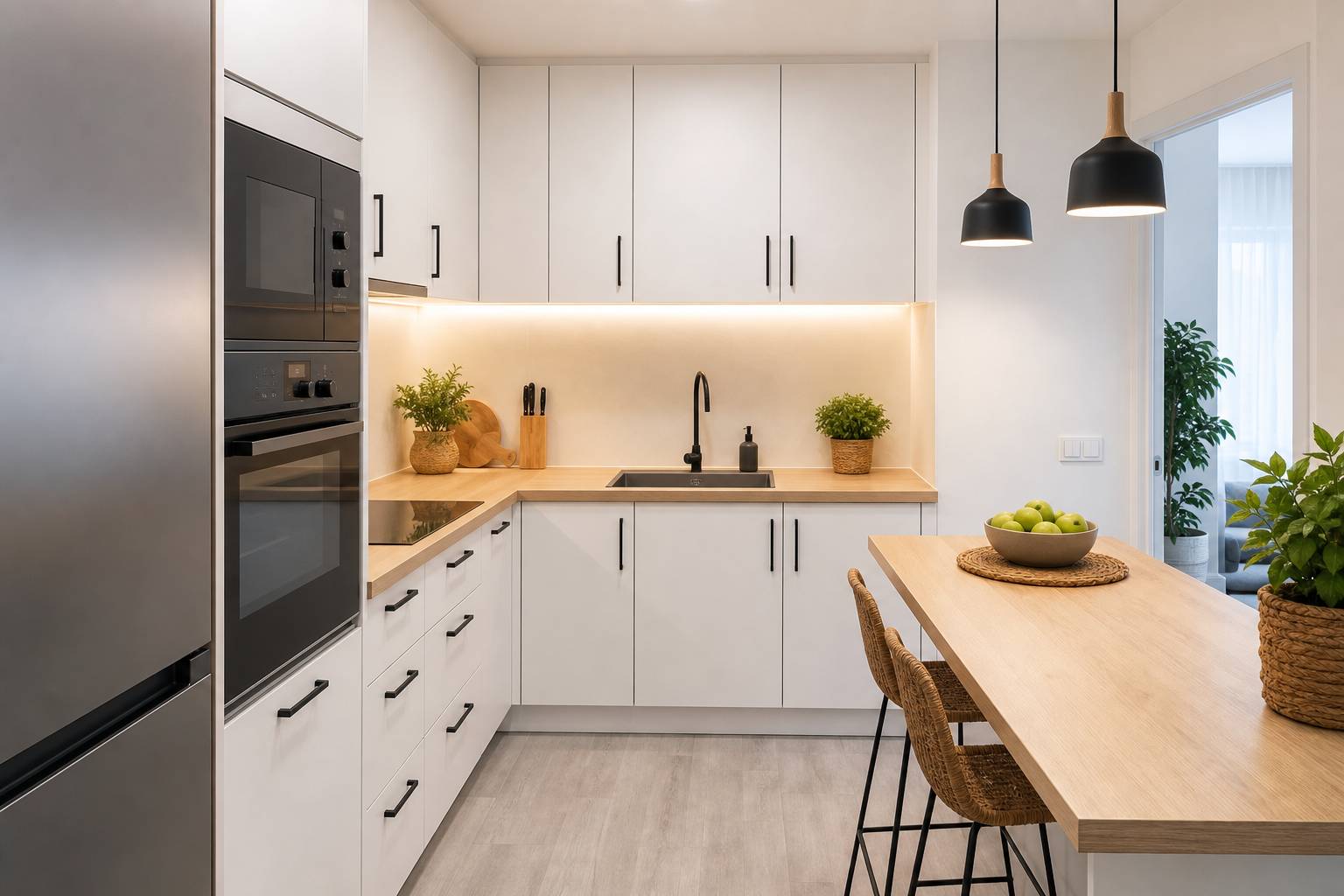 Cómo reformar una cocina pequeña con presupuesto limitado