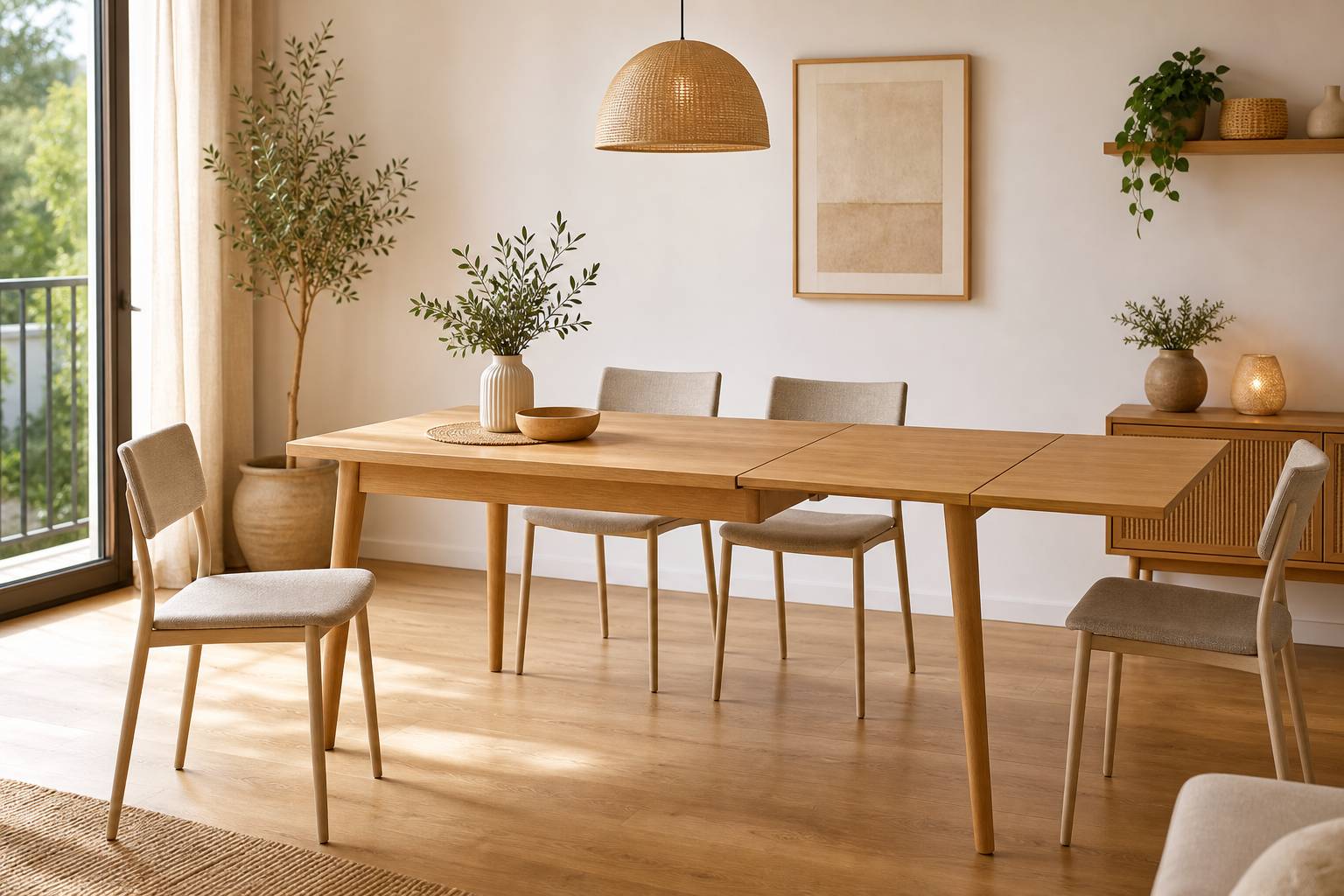 Mesas extensibles para comedores pequeños: guía de compra para acertar