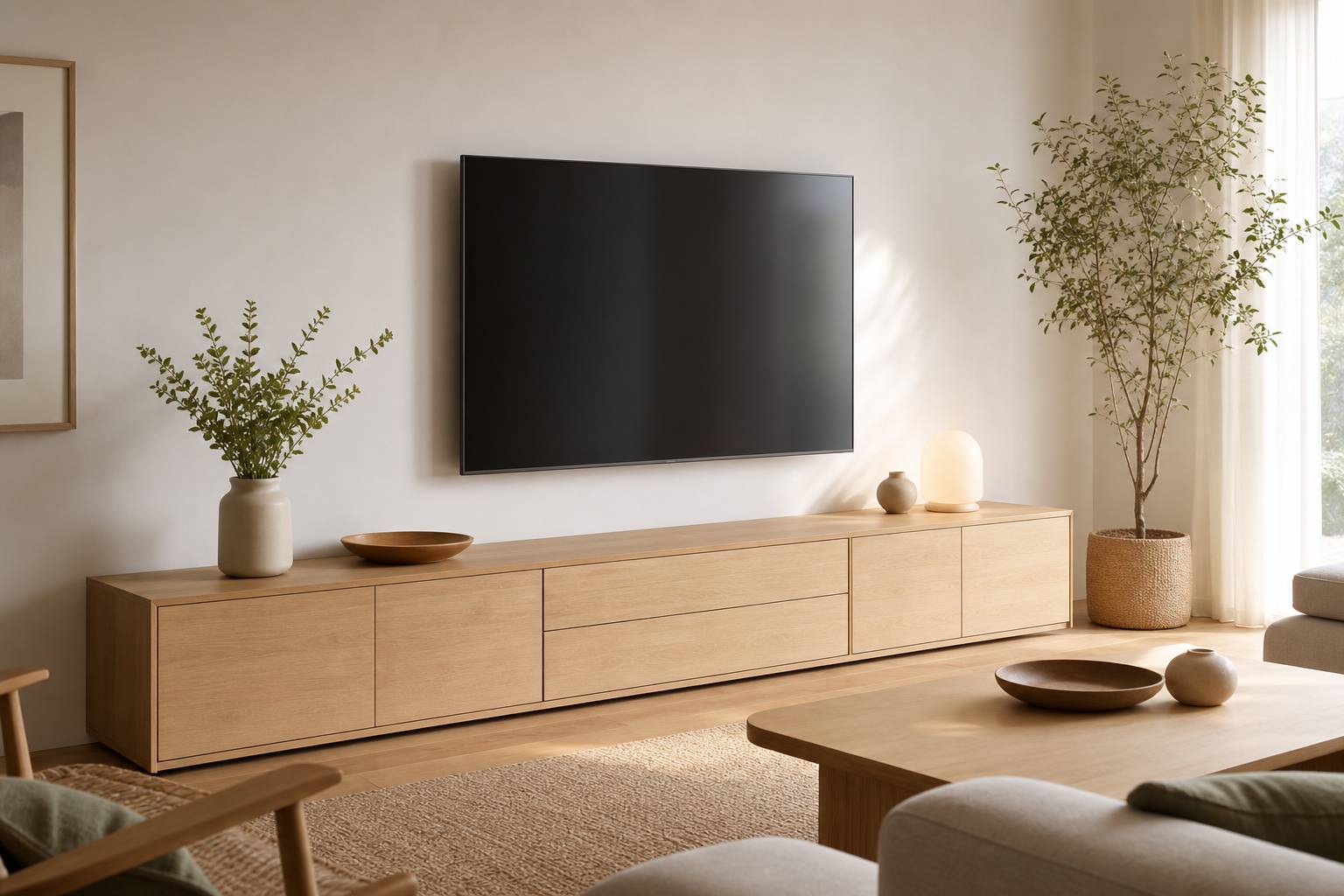 Muebles de TV con almacenaje oculto: cómo elegirlos para mantener el orden visual