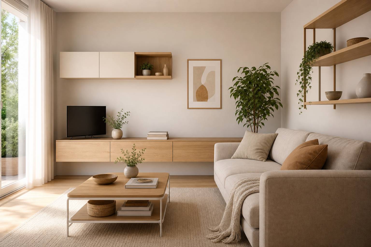 Muebles modulares para salones pequeños: cómo ganar espacio sin renunciar al estilo